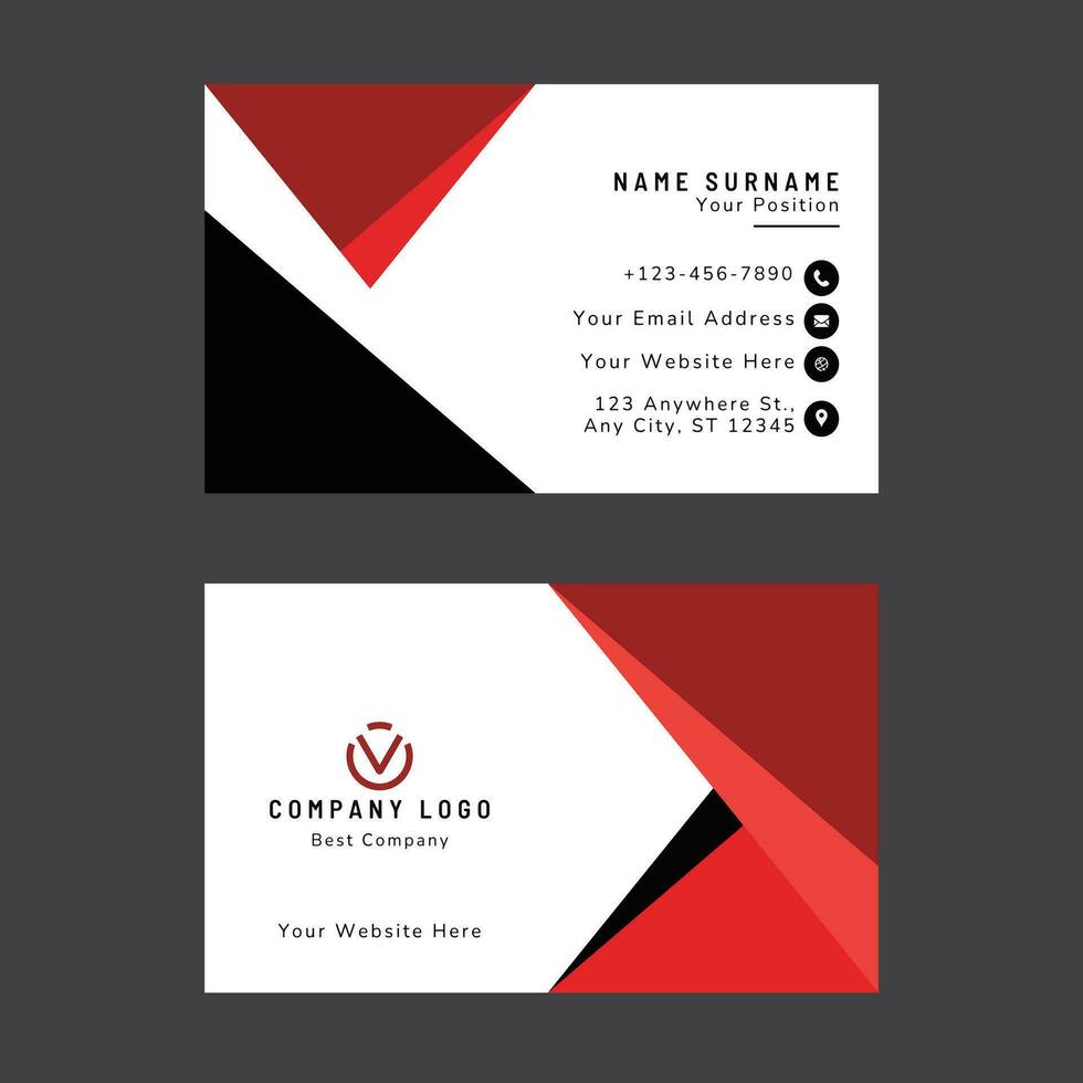 creativo negocio tarjeta diseño plantillas. profesional y elegante resumen negocio tarjeta plantillas Perfecto para tu empresa y trabajo título. negocio tarjeta vector diseño plantillas.
