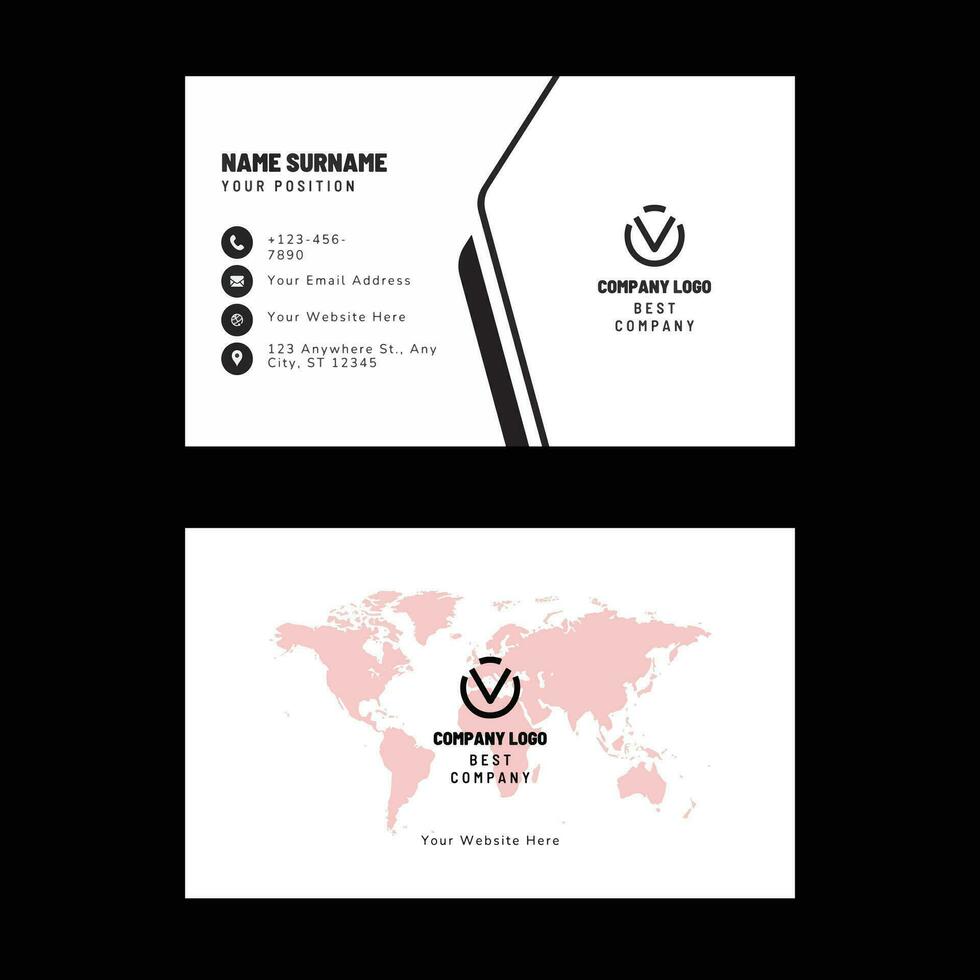 Creative Business Card Design Templates. Professional and elegant abstract Business card templates  perfect for your company and job title. Business card vector design templates.