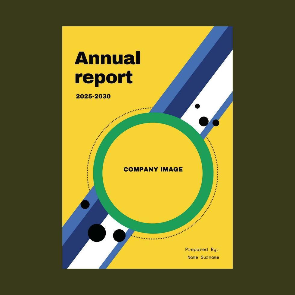 Annual report brochure flyer design template vector,  Leaflet presentation. Layout in A4 Size. vector