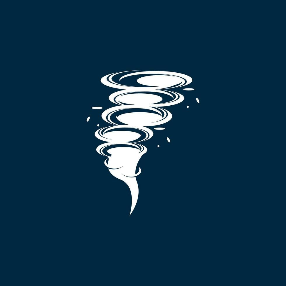 tornado logo símbolo vector ilustración diseño