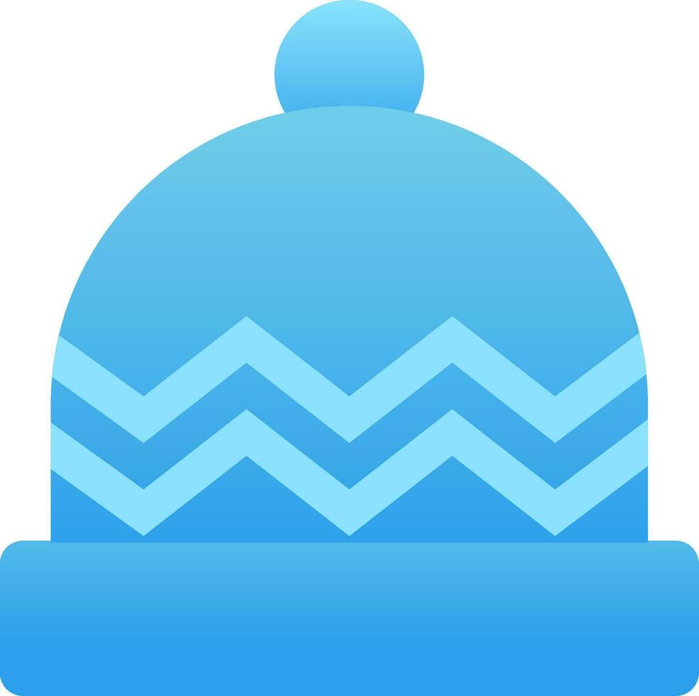 Beanie icon vector for winter event. Beanie icon for cold season graphic resource. Beanie for icon, symbol, winter or Christmas celebration. Winter clothes to keep the body warm