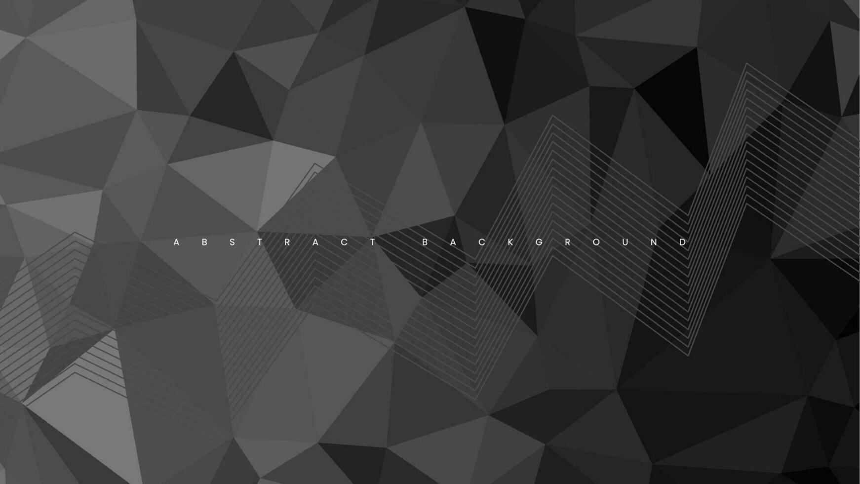 abstract dark grey geometric background vector