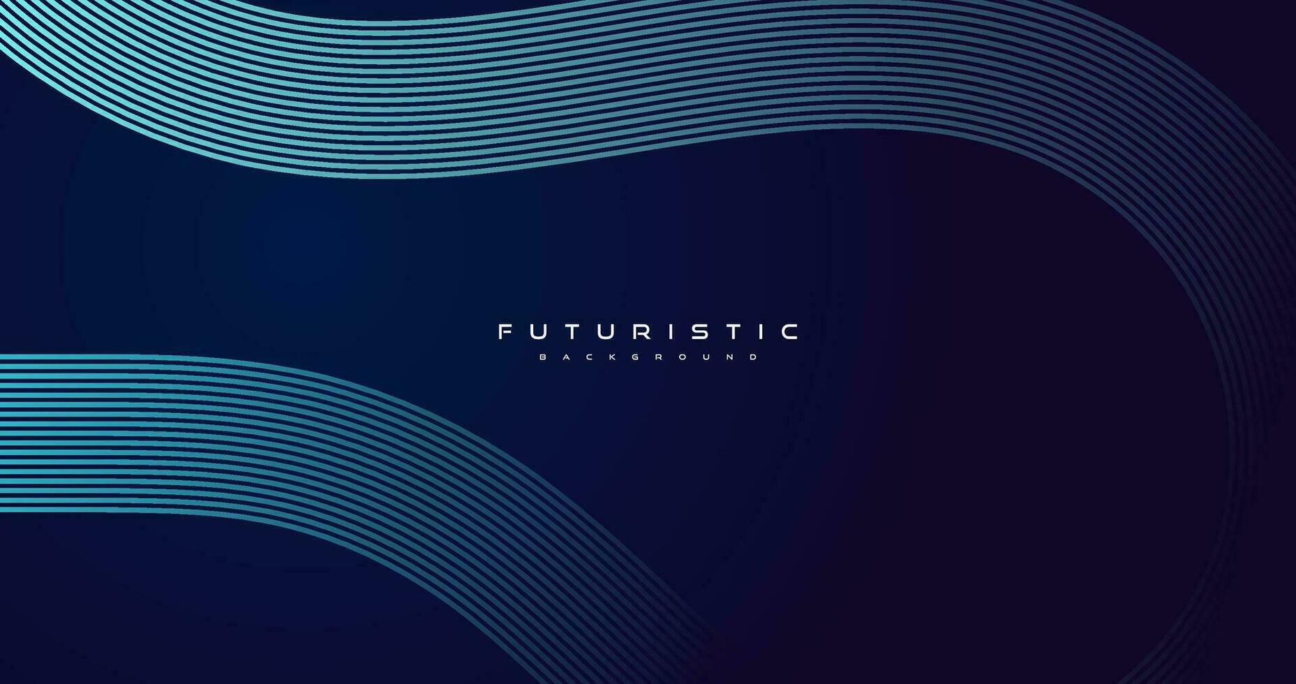 abstract modern futuristic dark background with glowing lines vector