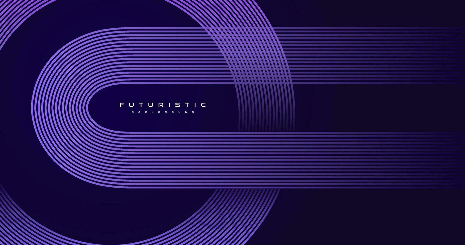 abstract modern futuristic dark background with glowing lines vector