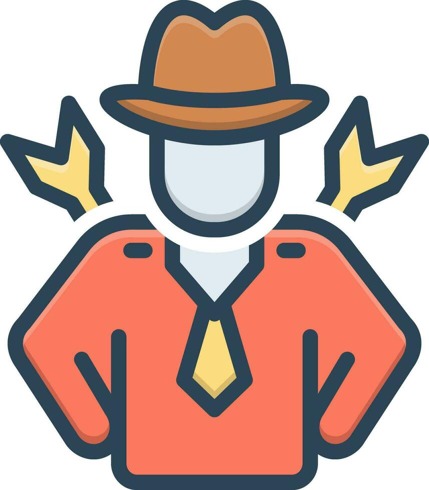 color icon for rangers vector