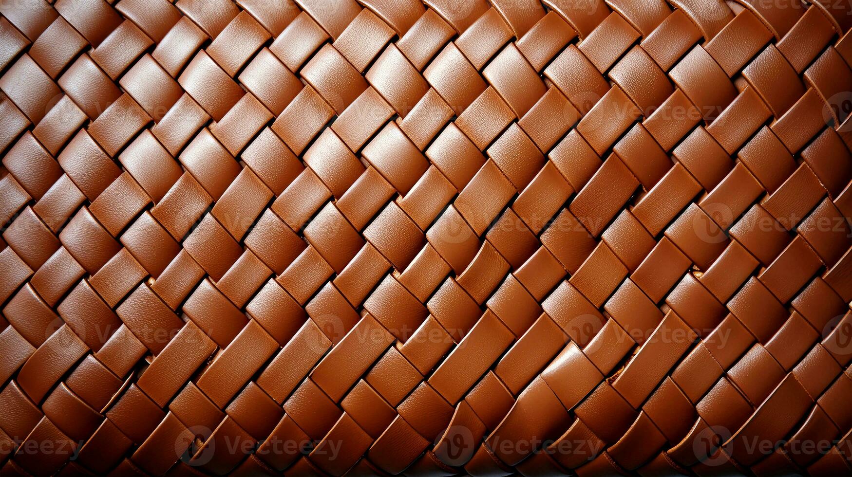 Leather woven surface, background, faux leather, texture for bag, doors, walls, AI Generated photo