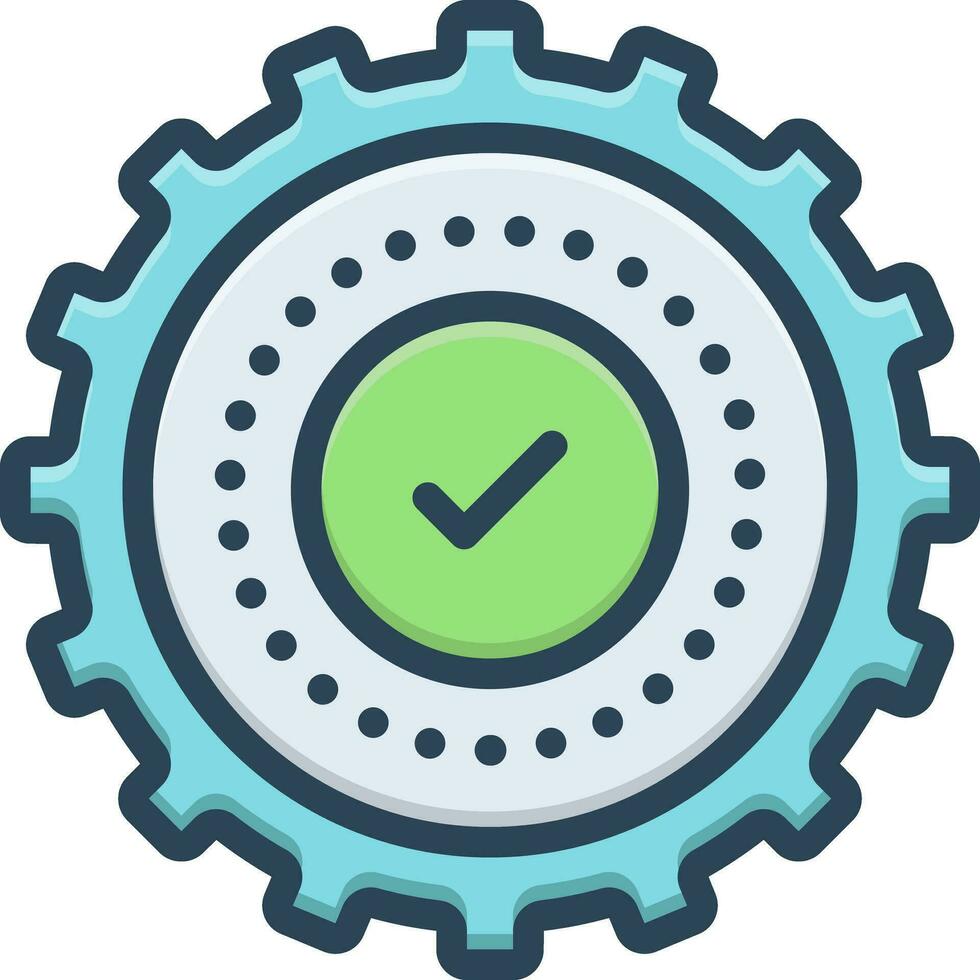color icon for resolved vector