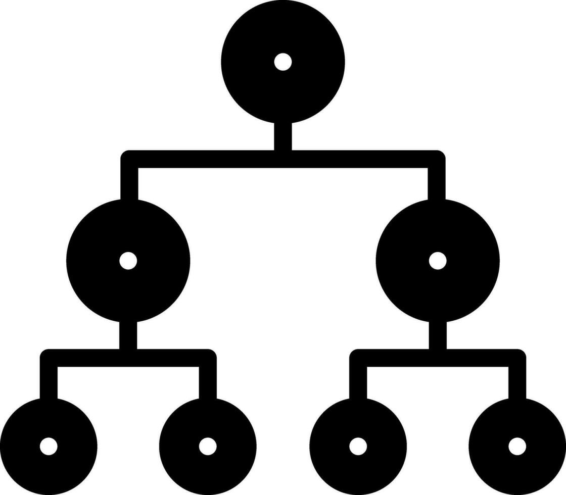 solid icon for structured vector