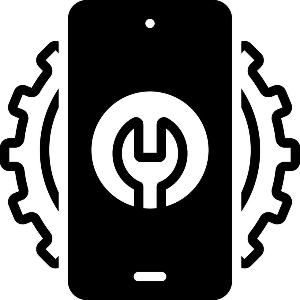 solid icon for functional vector