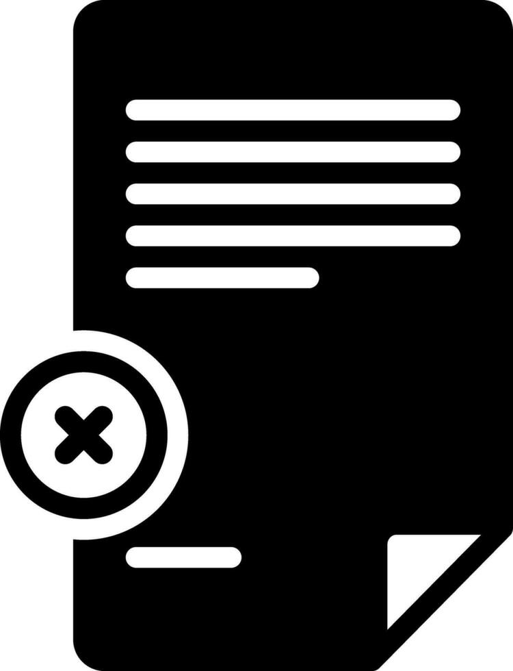 solid icon for unsigned vector