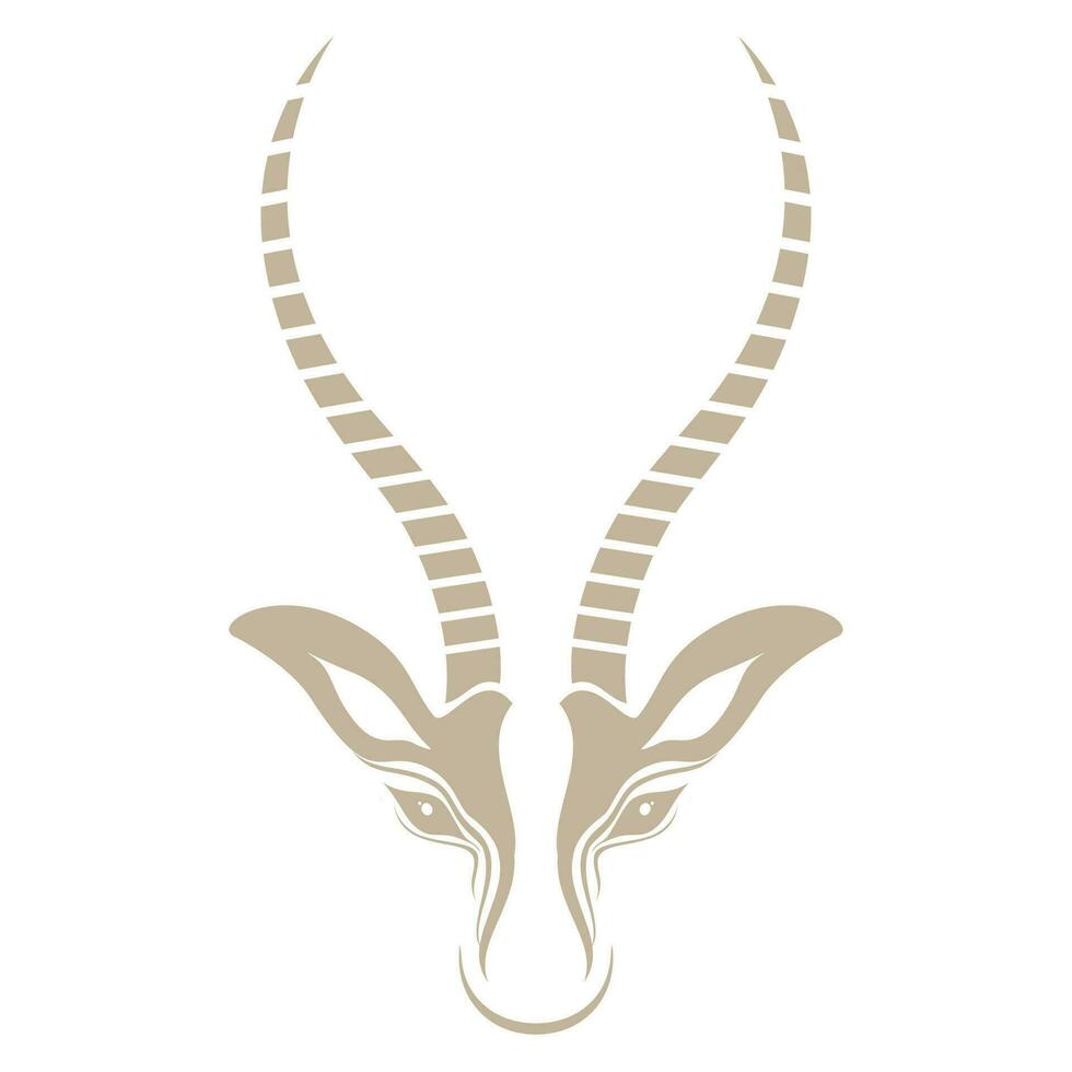 antelope logo vector illustrations design icon logo
