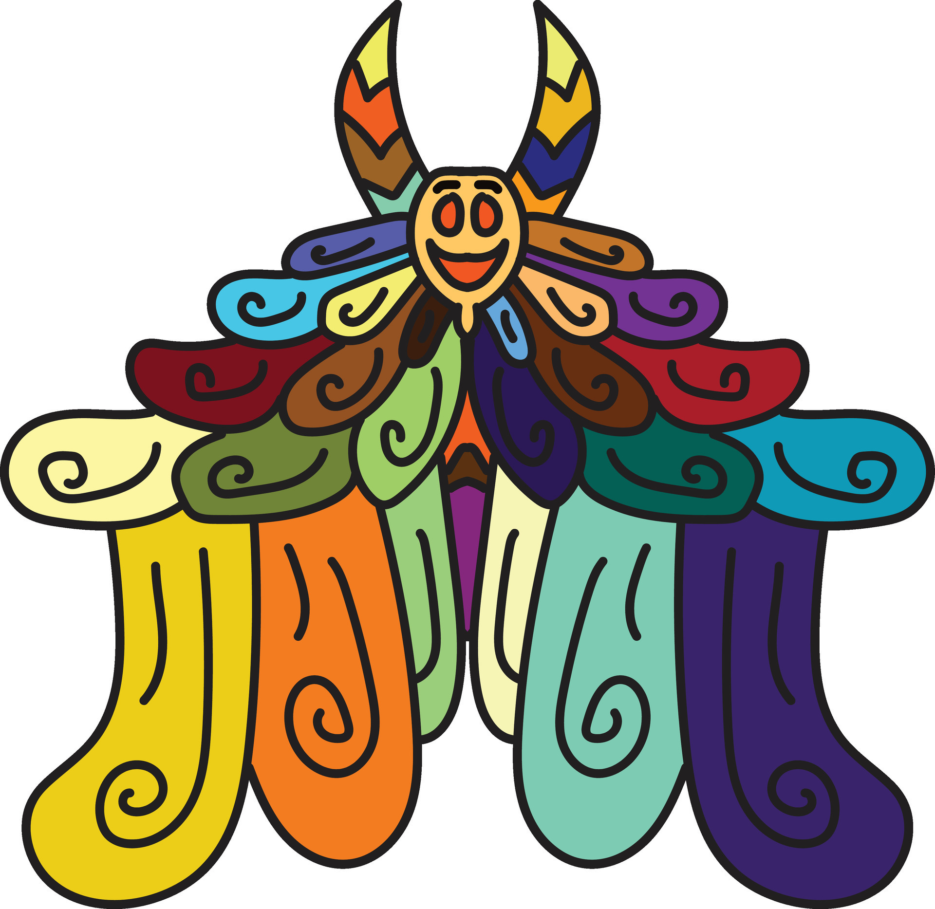 Vector Style Full Color Tattoo Illustration. 31606357 Vector Art at