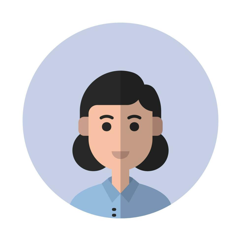 Business women avatar vector ilustration