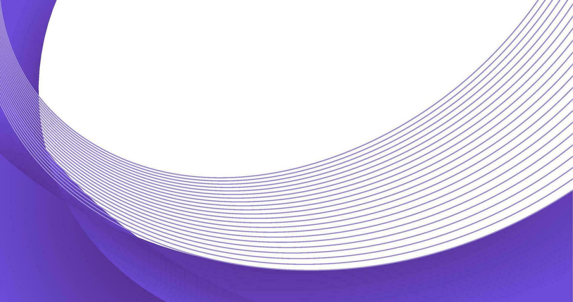 abstract purple wave background with copy space area vector