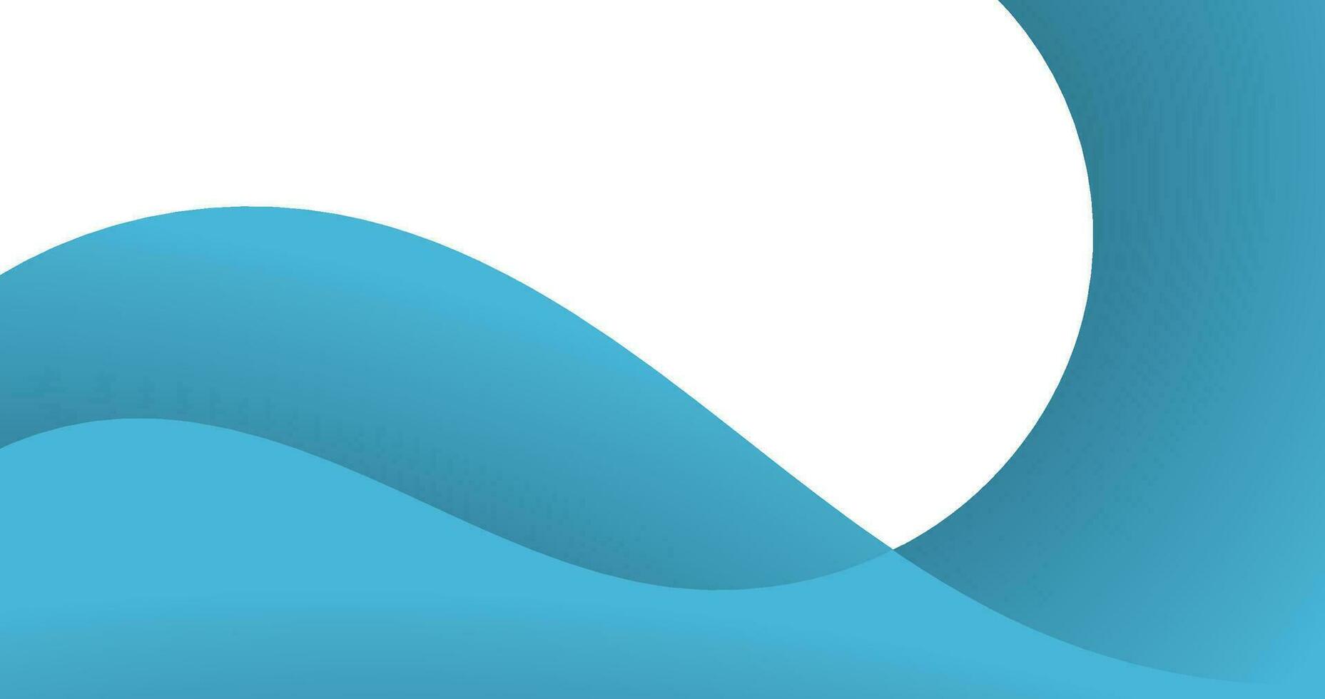 Blue Sea Background with copy space area for business vector