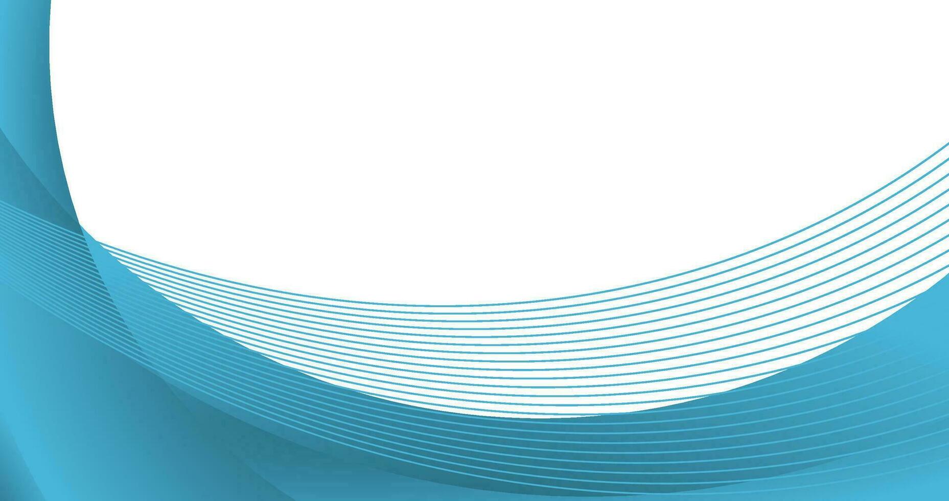 Blue Sea Background with copy space area for business vector