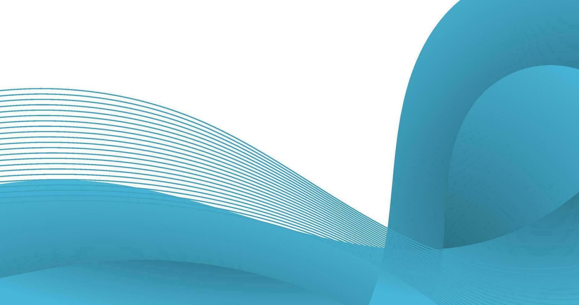 Blue Sea Background with copy space area for business vector
