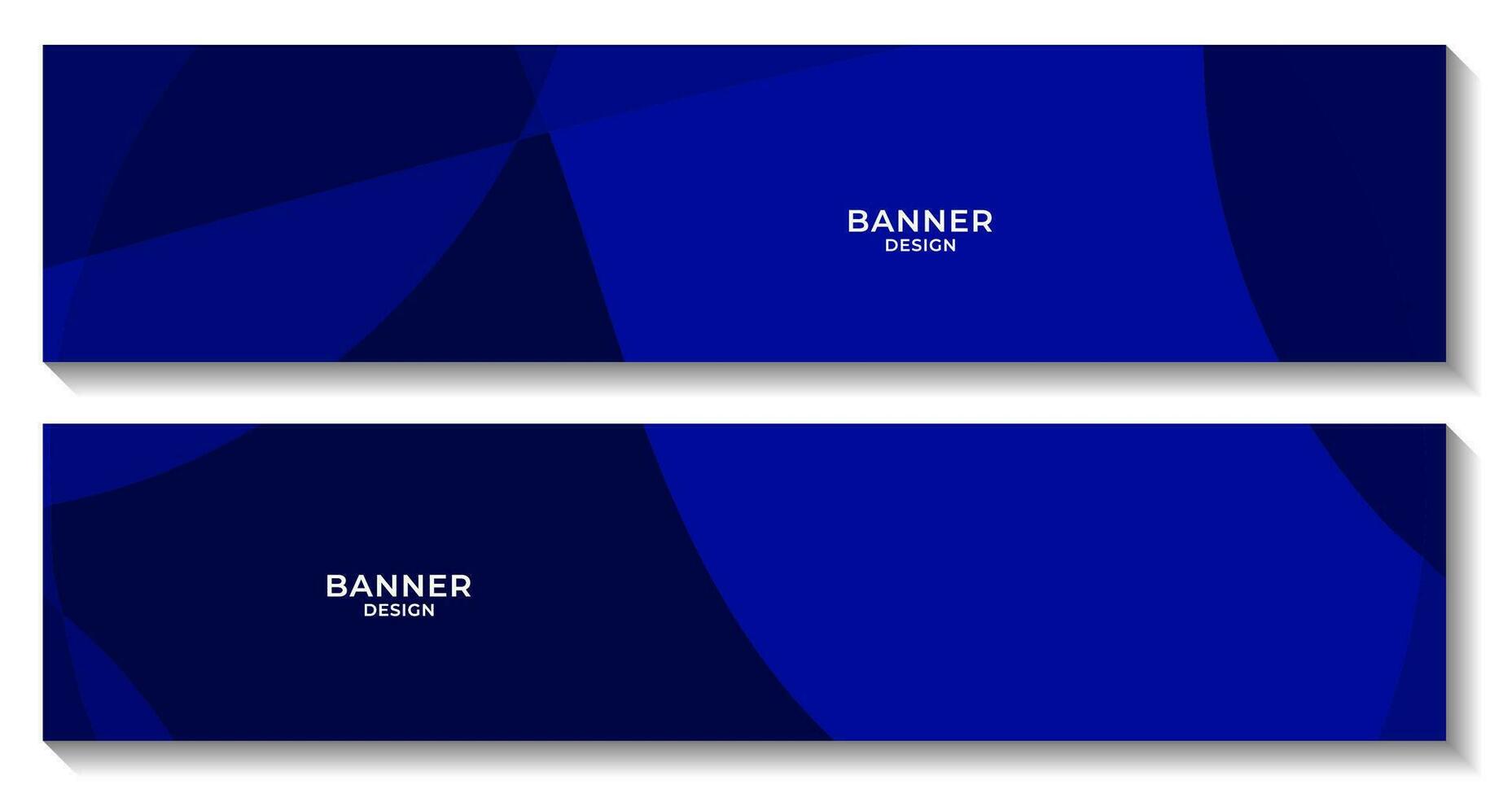 Dynamic Geometric Banners Perfect for Annual Reports and Design Templates vector