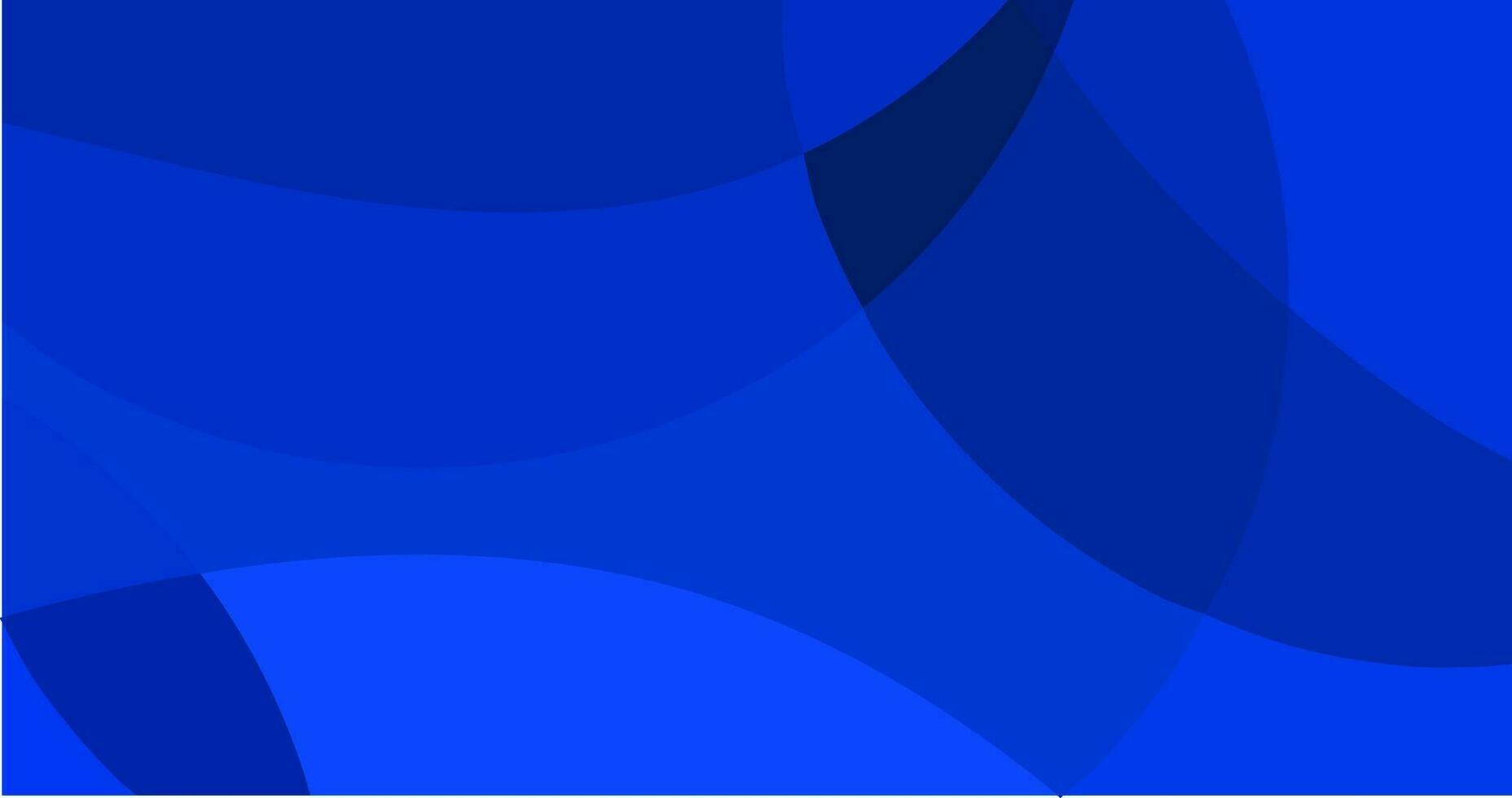 abstract blue color background with dynamic shapes composition vector