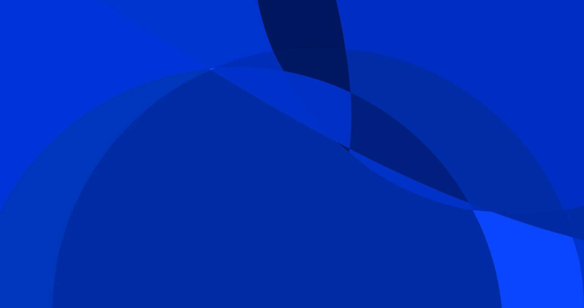 abstract blue color background with dynamic shapes composition vector