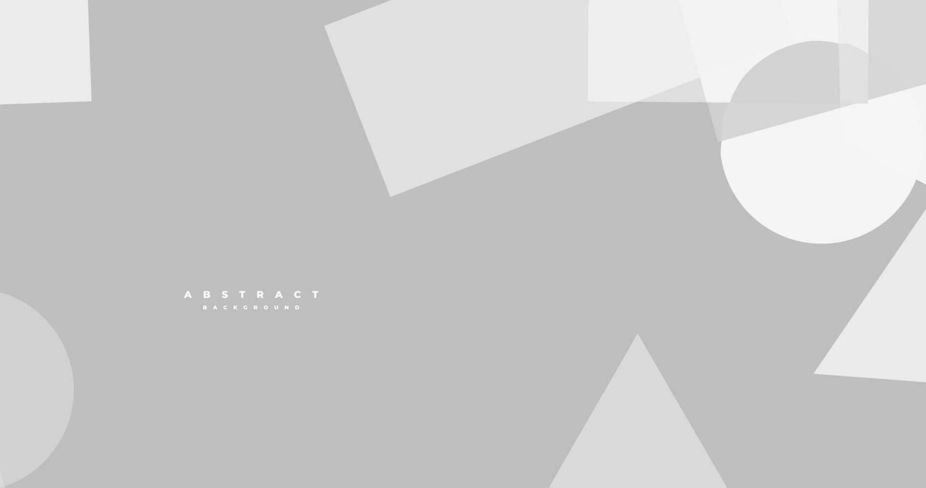 Abstract Modern geometric White and Gray Vector Backgrounds