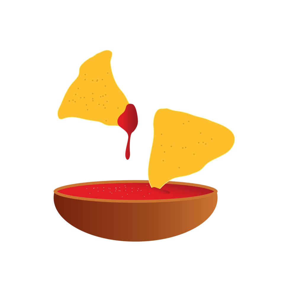 käsig Nachos ai generativ png