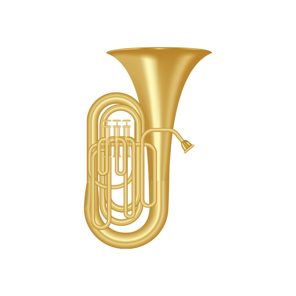 Tuba Transparent Background