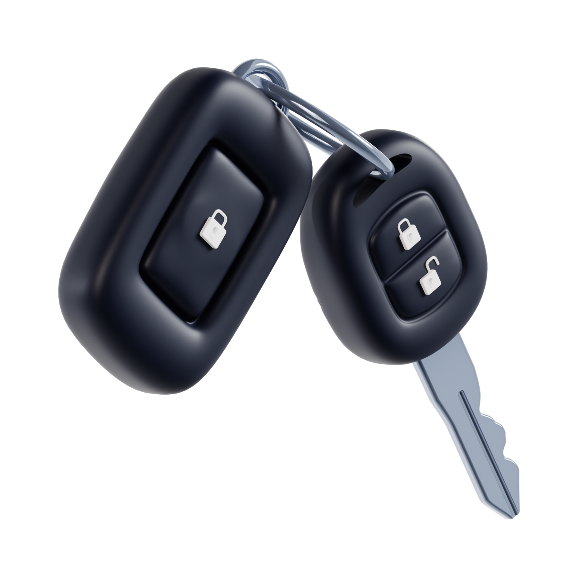 Black car keys AI Generative 31607128 PNG