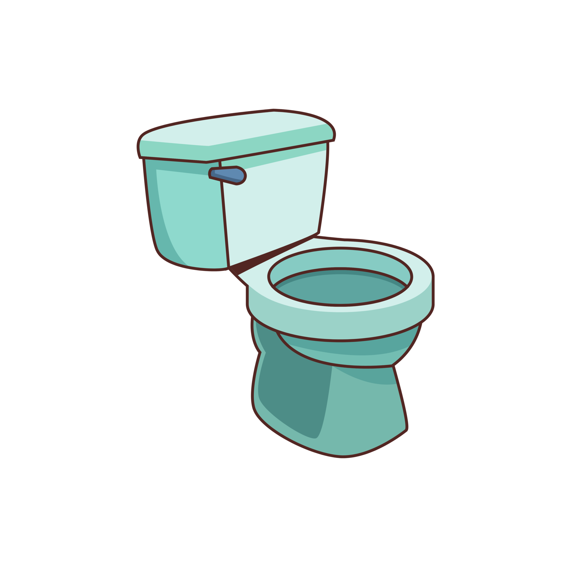 Bathroom Toilet AI Generative 31607166 PNG