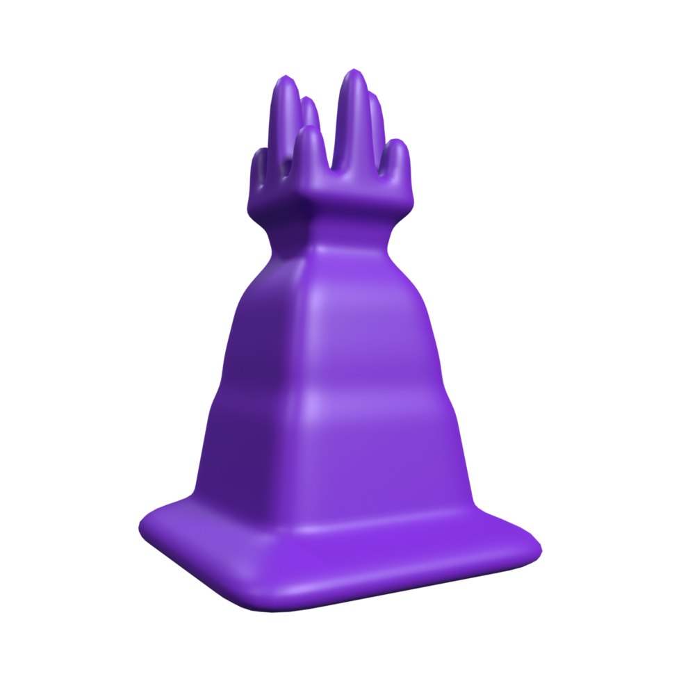 Purple Chess Board ai generative png