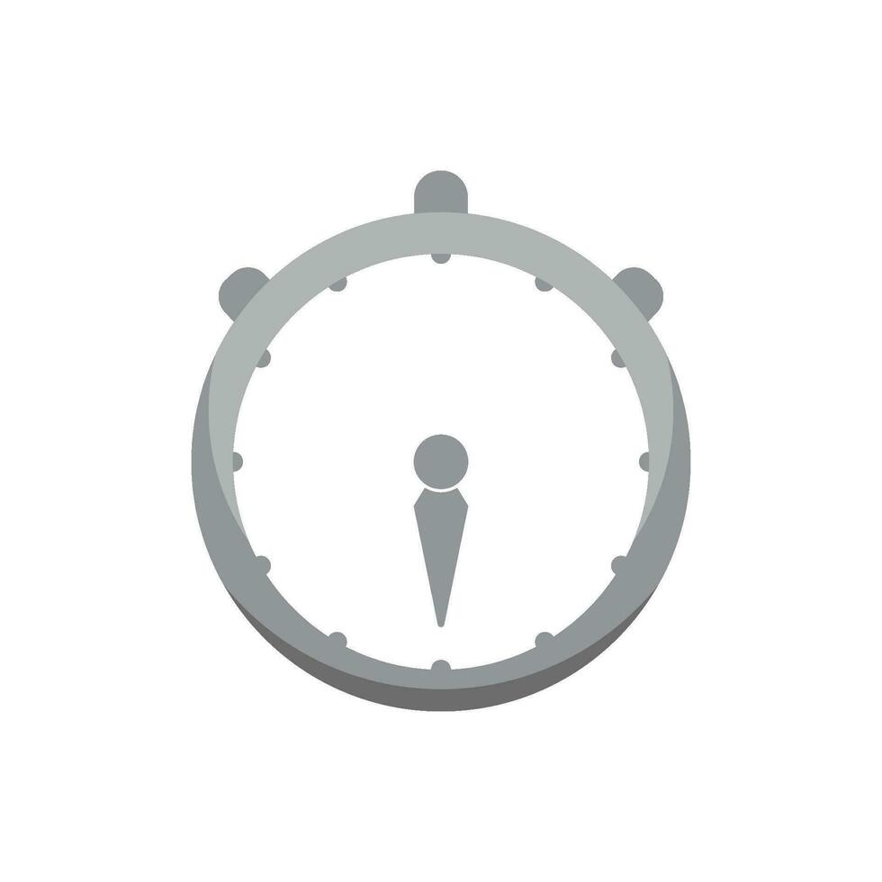 detener reloj icono vector