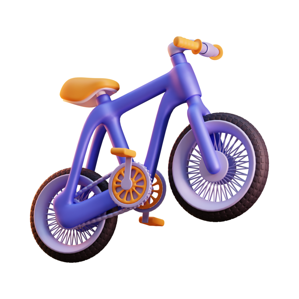 niño bicicleta ai generativo png