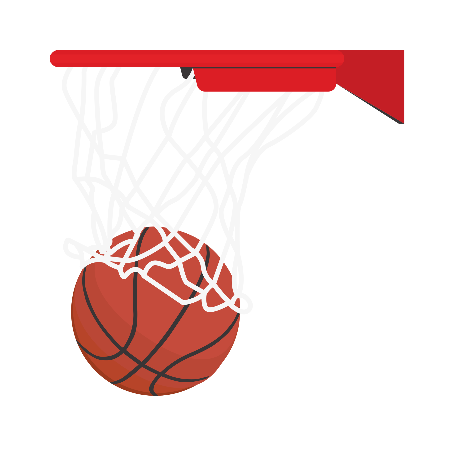Basketball Net AI Generative 31607324 PNG