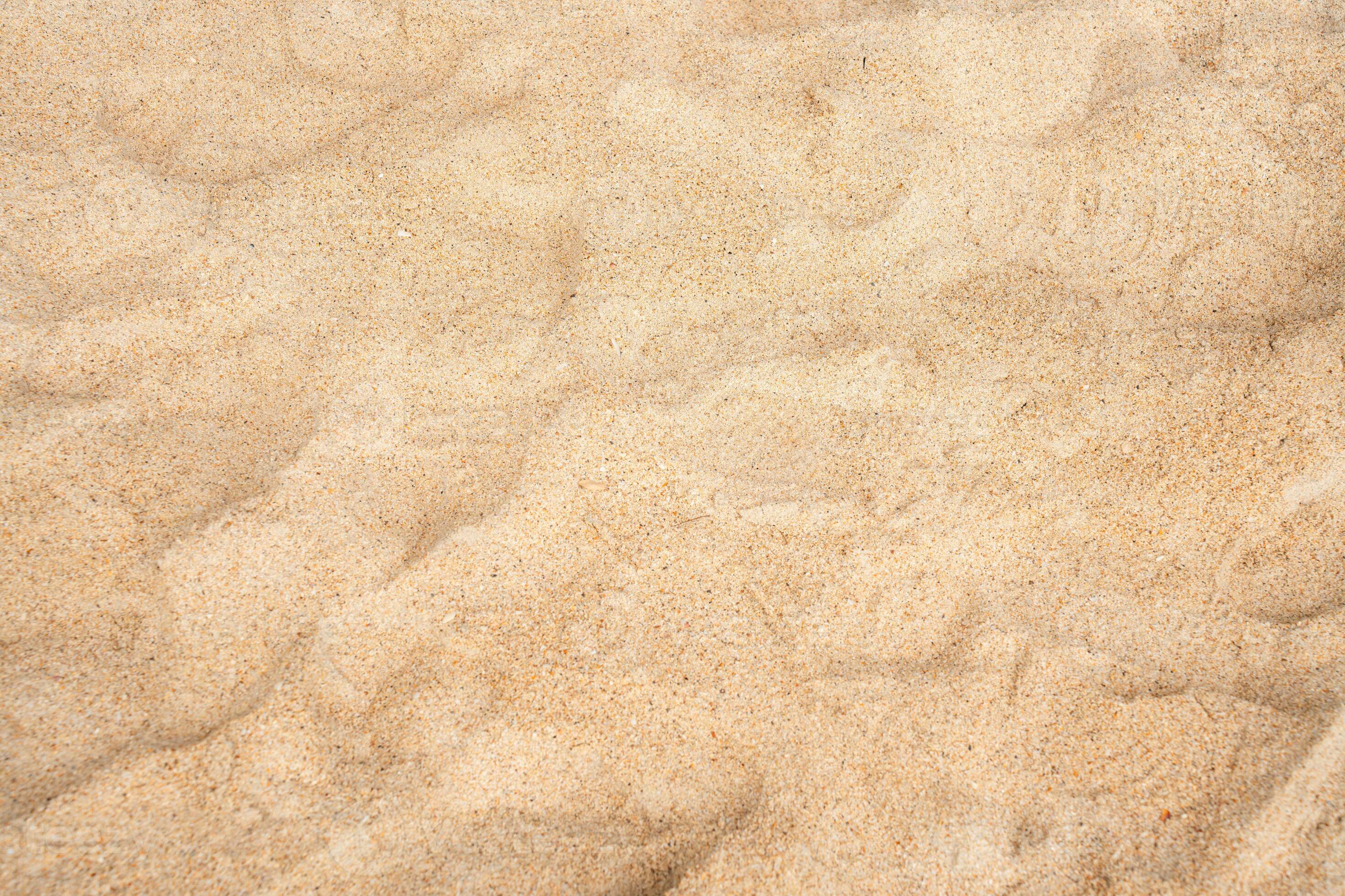 Sand texture background. Close up of beach sand background. Top view