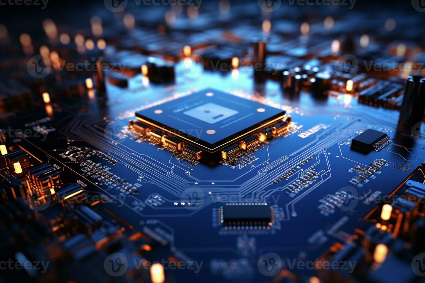 Circuit Board Unit with semiconductor photo