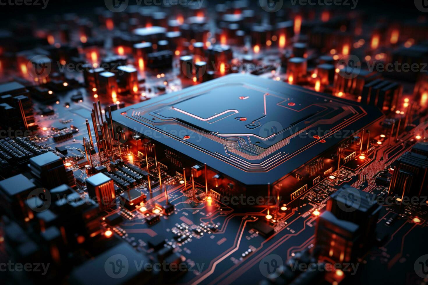 Circuit Board Unit with semiconductor photo