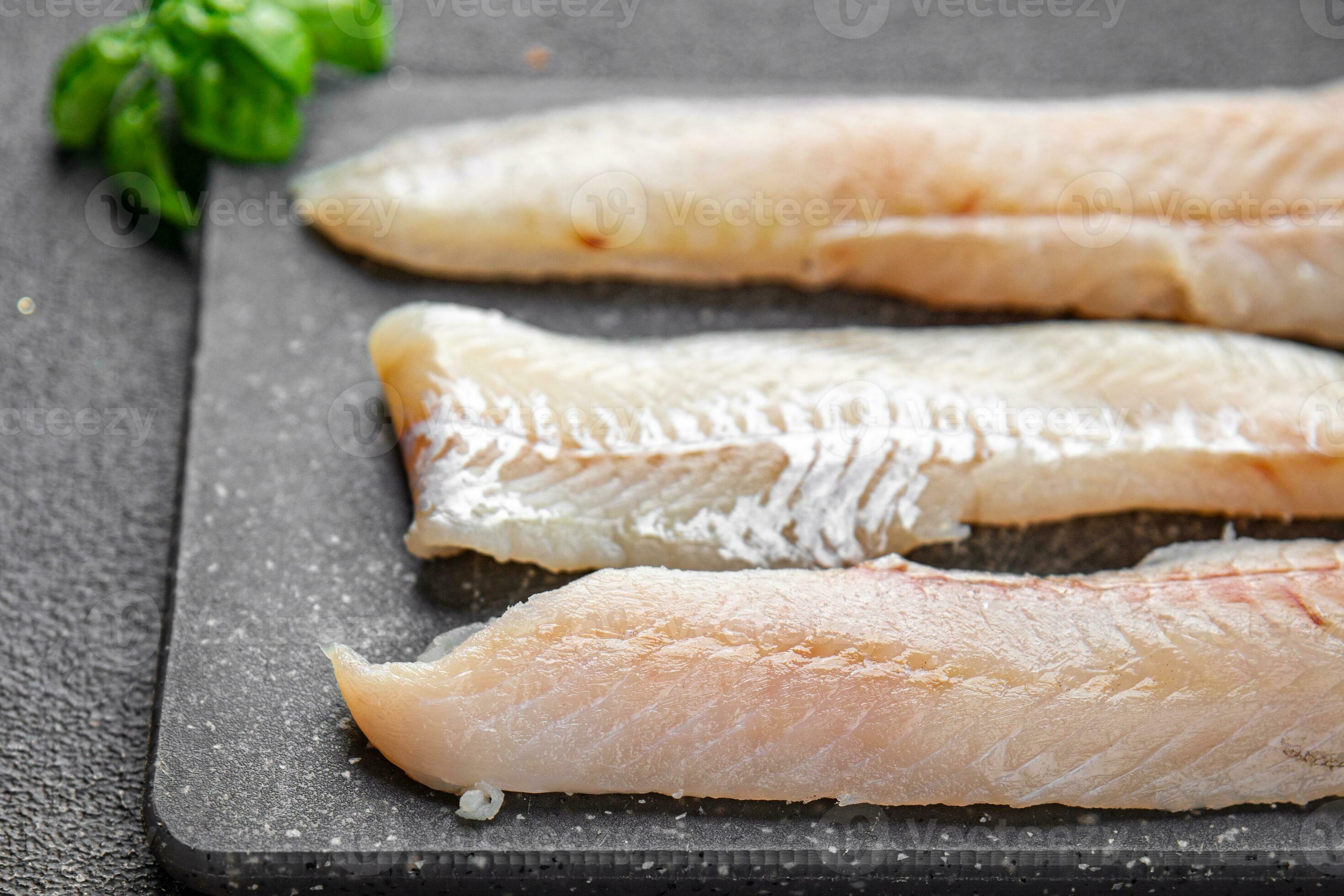 blue whiting fish fillet fresh seafood healthy eating cooking appetizer