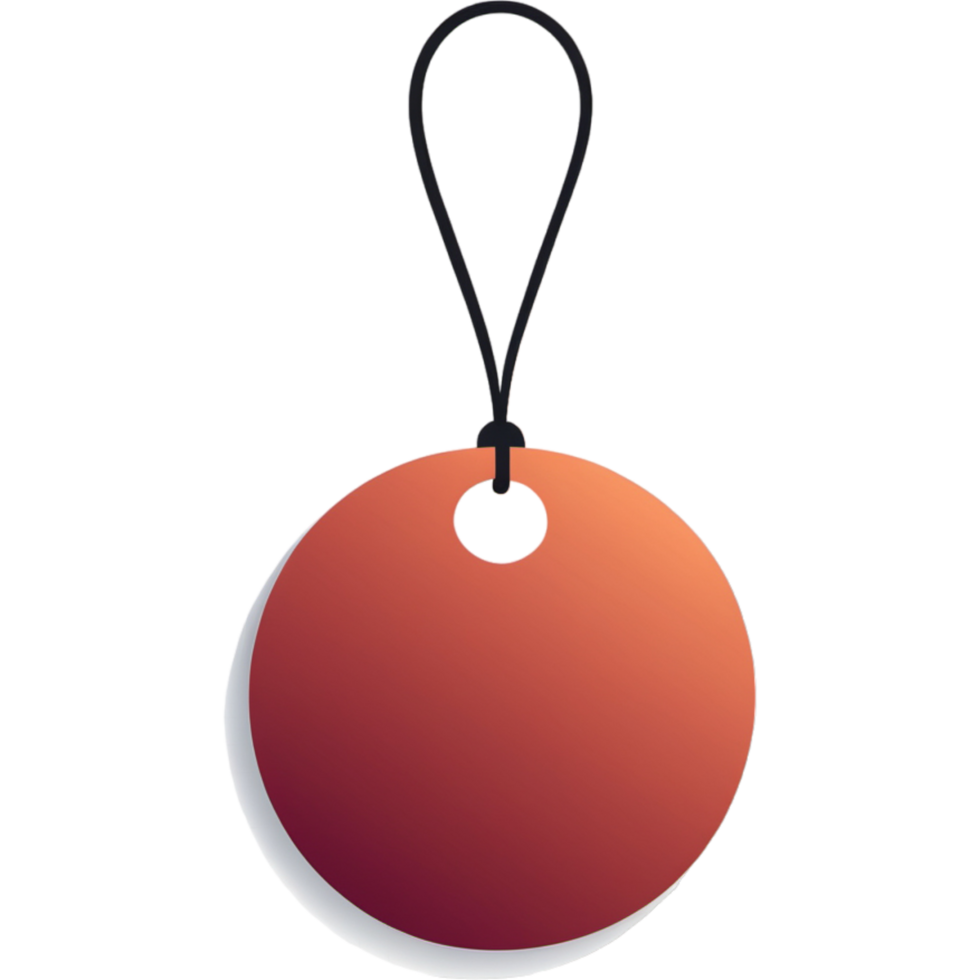 Label tag sale concept. AI Generative png