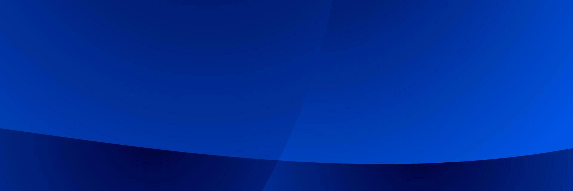 abstract blue wave gradient background vector