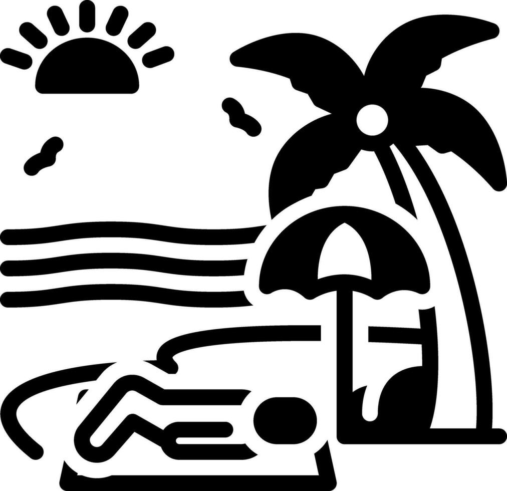 solid icon for holidays vector