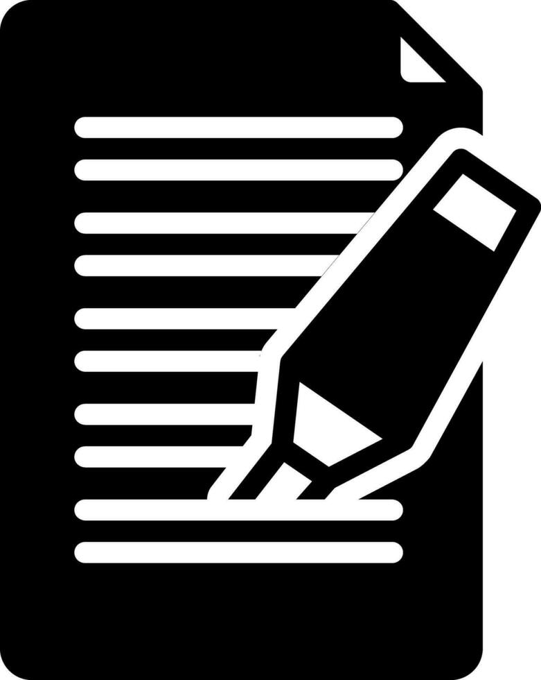 solid icon for highlights vector