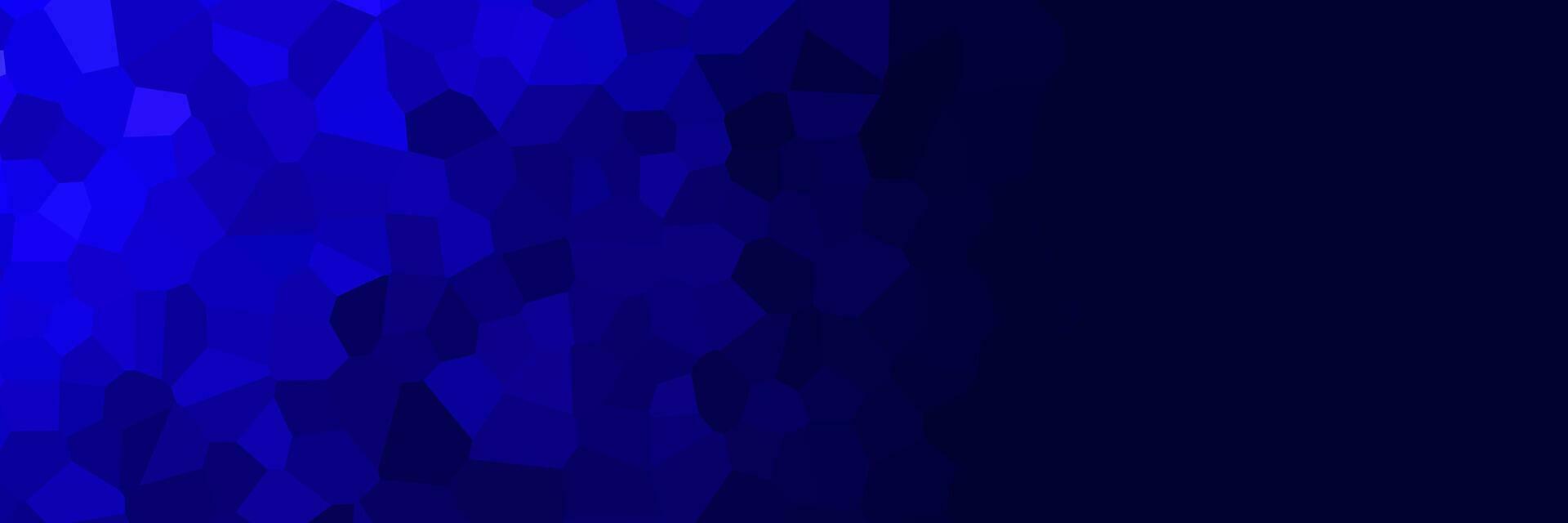 abstract blue triangles background for design vector