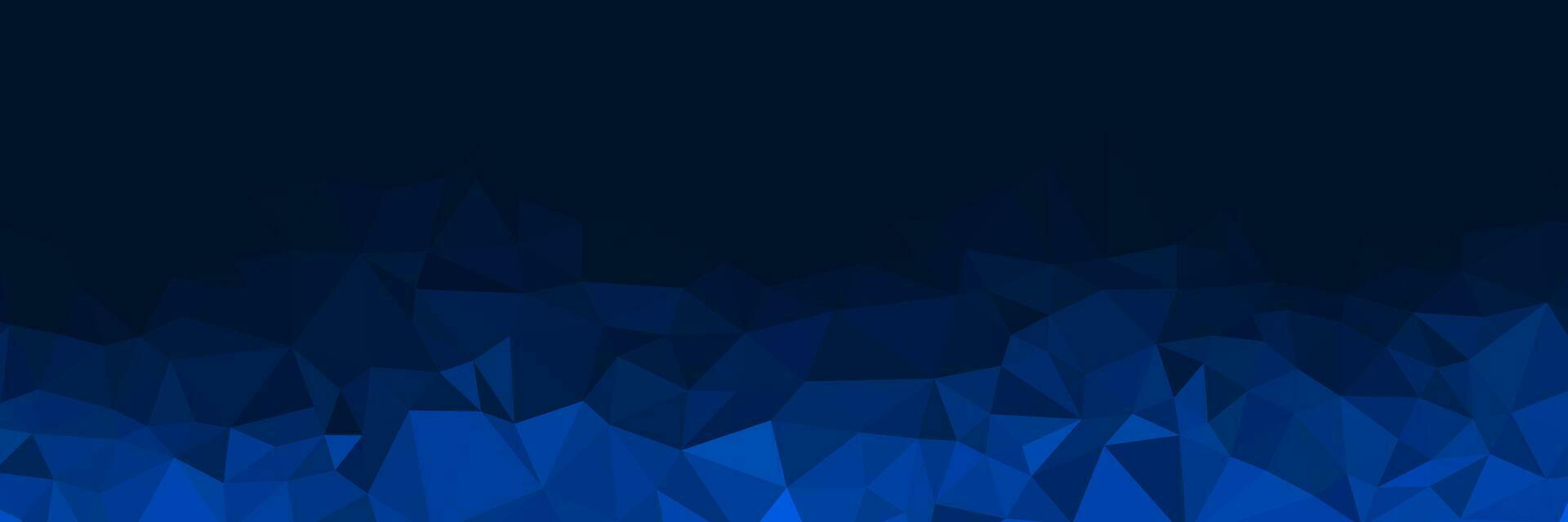 abstract blue triangles background for design vector