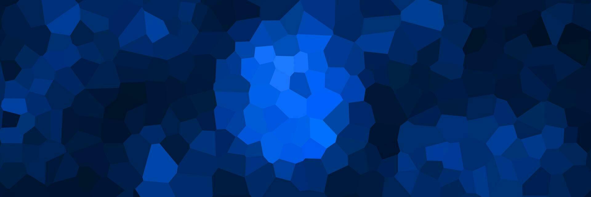 abstract blue triangles background for design vector