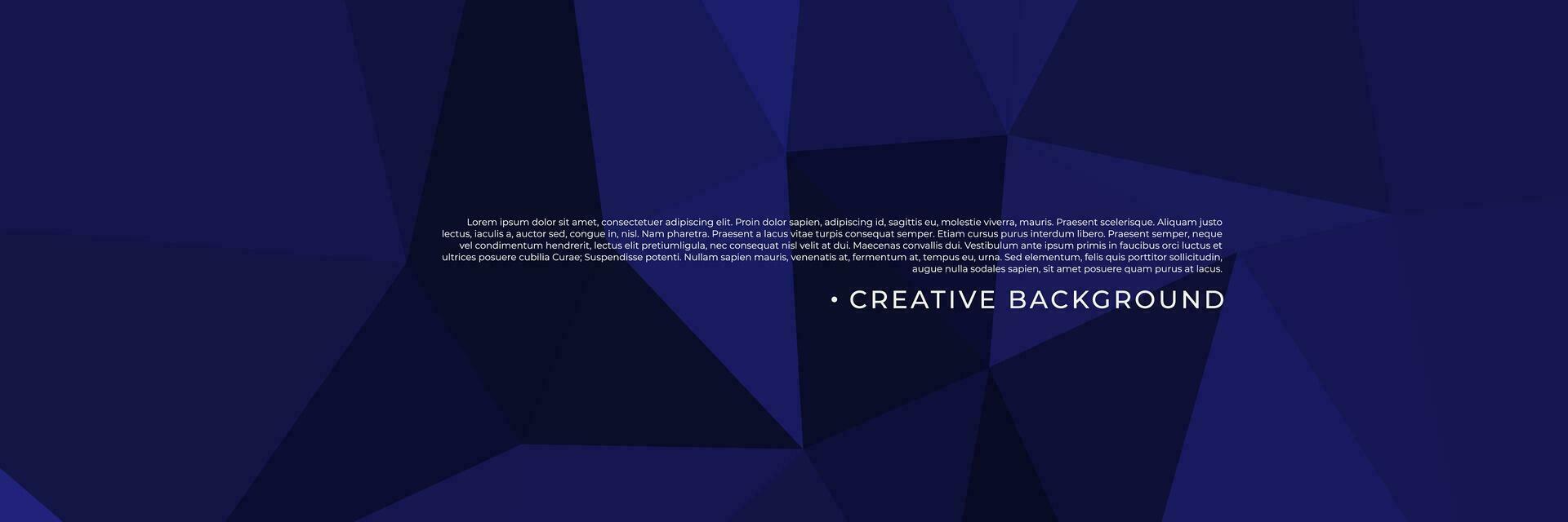 abstract blue triangles background for design vector