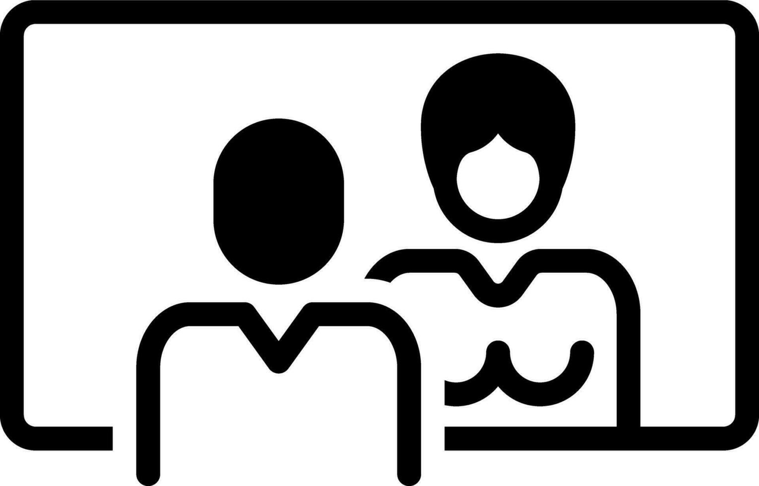 solid icon for transsexual vector