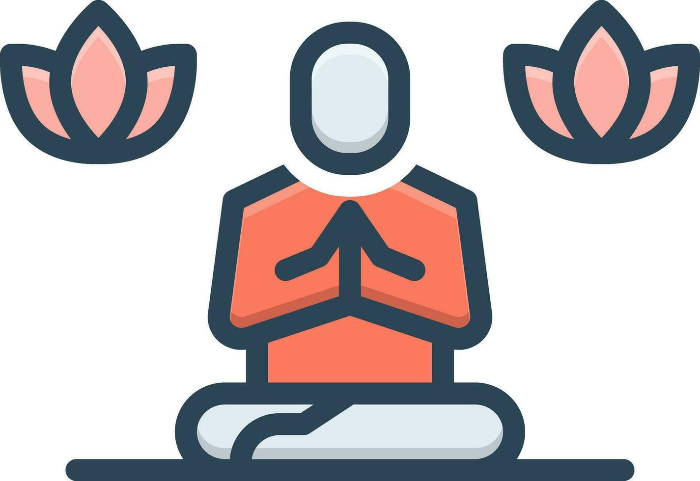 color icon for souls vector