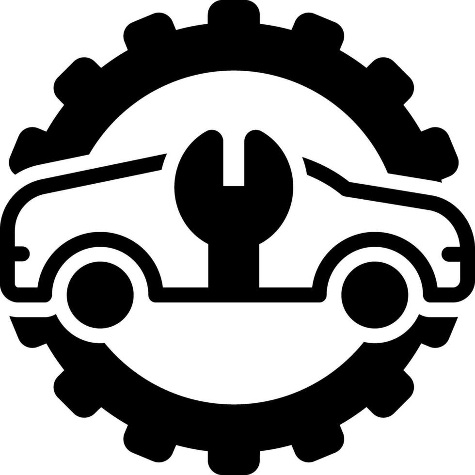 solid icon for reforms vector