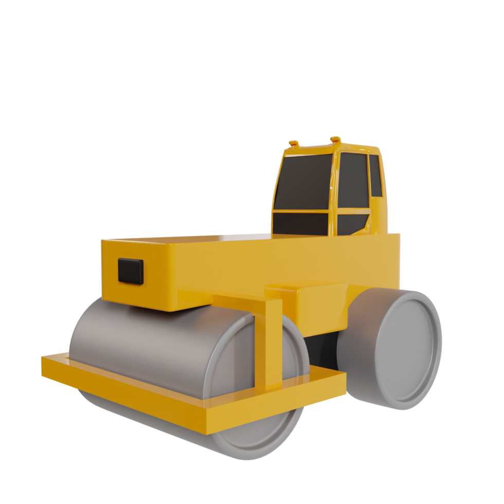 construction véhicule 3d rendre clipart png