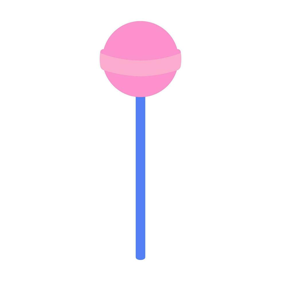 Lollipop illustration on white background vector